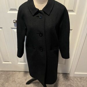 Eccoci size 12 pure silk button down jacket